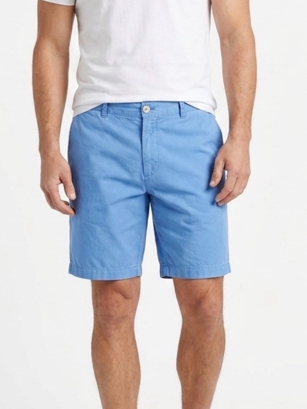 Vineyard Vines Light Blue Flat Front Chino Shorts